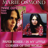 Marie Osmond CD - Paper Roses/In My Little