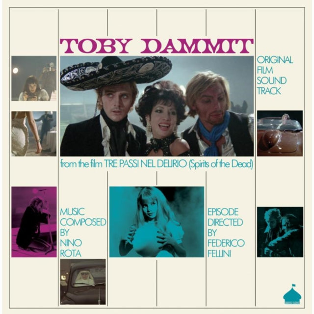 Nino Rota / Federico Fellini LP Vinyl Record - Toby Dammit - OST