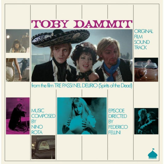 Nino Rota / Federico Fellini LP Vinyl Record - Toby Dammit - OST