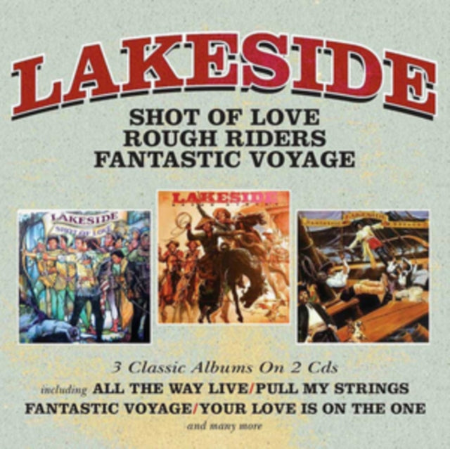 Lakeside CD - Shot Of Love / Rough Riders / Fantastic Voyage