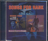 George Jones & Jack Scott CD - Songs From Hank