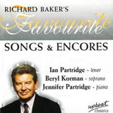 Beryl Korman / Jennifer & Ian Partridge CD - Richard Bakers Favourite Songs & Encores