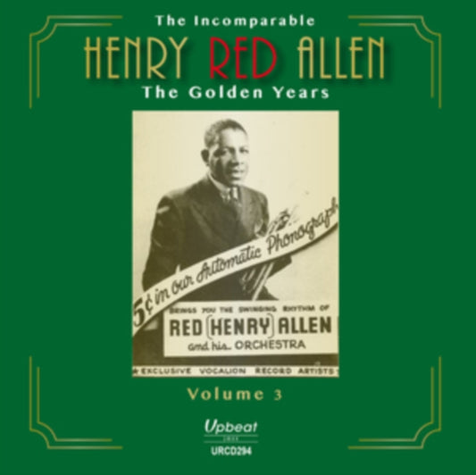 Henry Red Allen CD - The Incomparable Henry Red Allen The Golden Years Volume 4