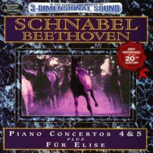 Beethoven CD - Piano Concerto No. 4 & 5 Fur Elise