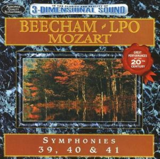 Mozart CD - Symphony No. 39/40/41