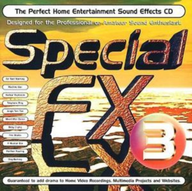 Sound Effects CD - Special Fx - Vol 3