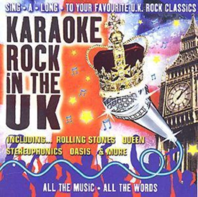 Various Artists CD - Karaoke Rock In The Uk