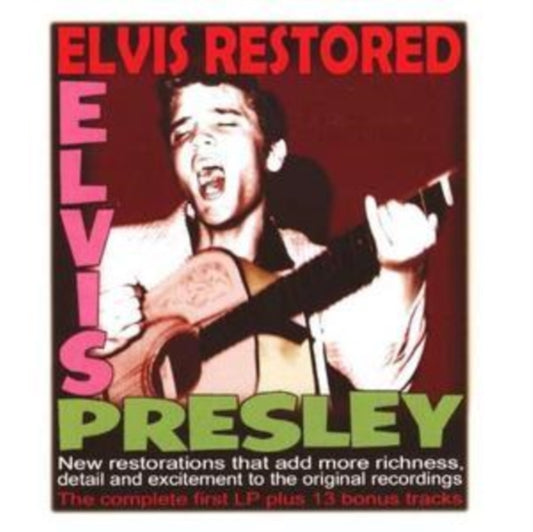 Elvis Presley CD - Elvis Restored - The Complete First Lp And 13 Bonus Tracks)