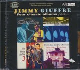 Jimmy Giuffre CD - Four Classic Albums Plus (Jimmy Giuffre / Tangents In Jazz / The Jimmy Giuffre 3 / Historic Jazz Concert At Music Inn)
