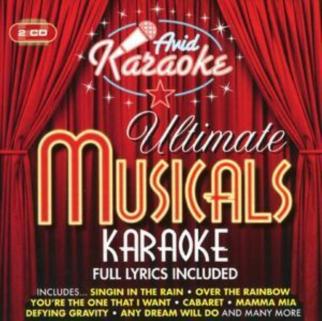 Various Artists CD - Ultimate Musicals Karaoke