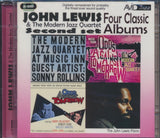 John Lewis & The Modern Jazz Quartet CD - Four Classic Albums (At Music Inn - Vol 2 / Odds Against Tomorrow / The John Lewis Piano / Odds Against Tomorrow - Soundtrack)