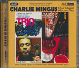 Charlie Mingus (Charles Mingus) CD - Four Classic Albums Plus (Blues And Roots / Mingus Three: Trio / Jazz Portraits / Jazzical Moods Vol 1)