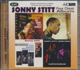 Sonny Stitt CD - Four Classic Albums (Saxophone Supremacy / Personal Appearance / Sits In With The Oscar Peterson Trio / The Battle Of Birdland)