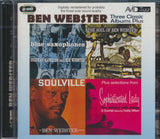 Ben Webster CD - Three Classic Albums Plus (Blue Saxophones / Soulville / The Soul Of Ben Webster)
