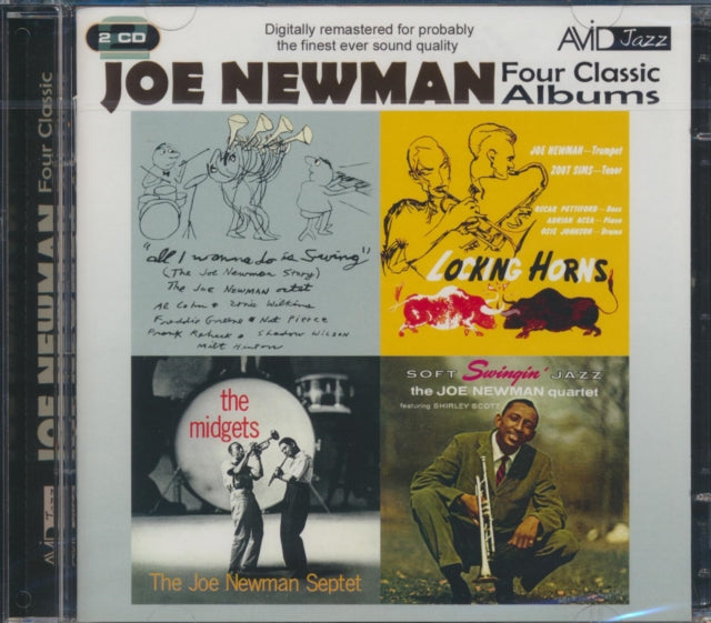 Joe Newman CD - Four Classic Albums (Locking Horns / All I Wanna Do Is Swing / The Midgets / Soft Swingin Jazz)