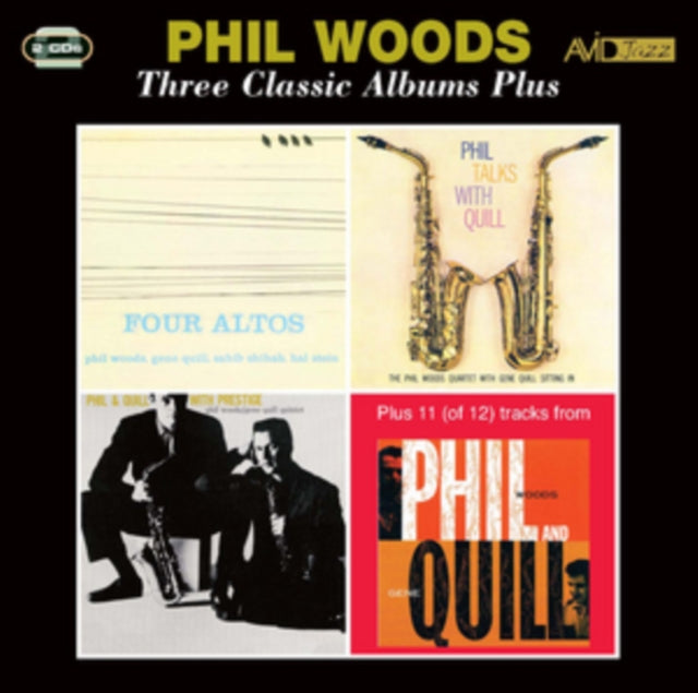 Phil Woods CD - Three Classic Albums