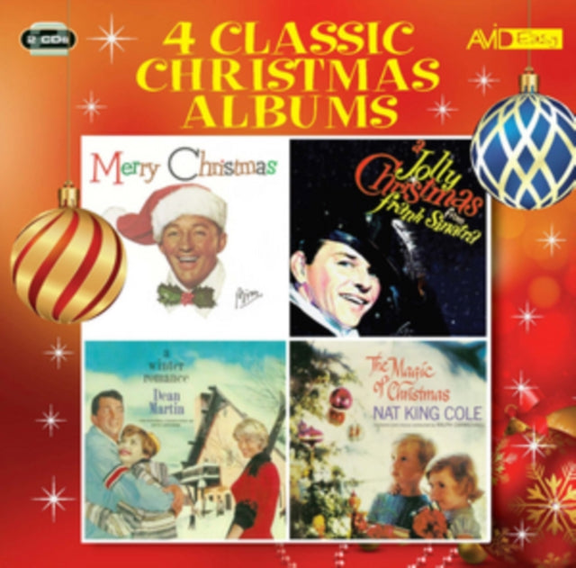 Bing Crosby / Frank Sinatra / Dean Martin / Nat King Cole CD - Four Classic Christmas Albums