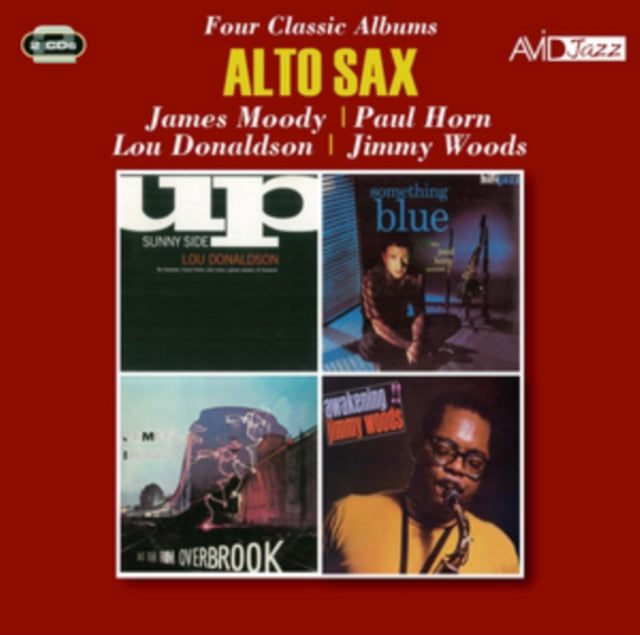 James Moody / Paul Horn / Lou Donaldson / Jimmy Woods CD - Alto Sax - Four Classic Albums