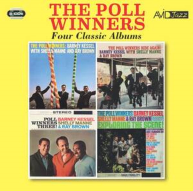 Poll Winners (Barney Kessel / Shelly Manne / Ray Brown) CD - Four Classic Albums