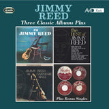 Jimmy Reed CD - Three Classic Albums Plus (Im Jimmy Reed / The Best Of Jimmy Reed / Jimmy Reed At Carnegie Hall)