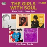 Lavern Baker / Carla Thomas / Aretha Franklin / Mary Wells / Little Esther Phillips CD - The Girls With Soul - Five Classic Albums Plus (Saved / Gee Whiz / The Electrifying / The One Who Really Loves You / Release Me!)