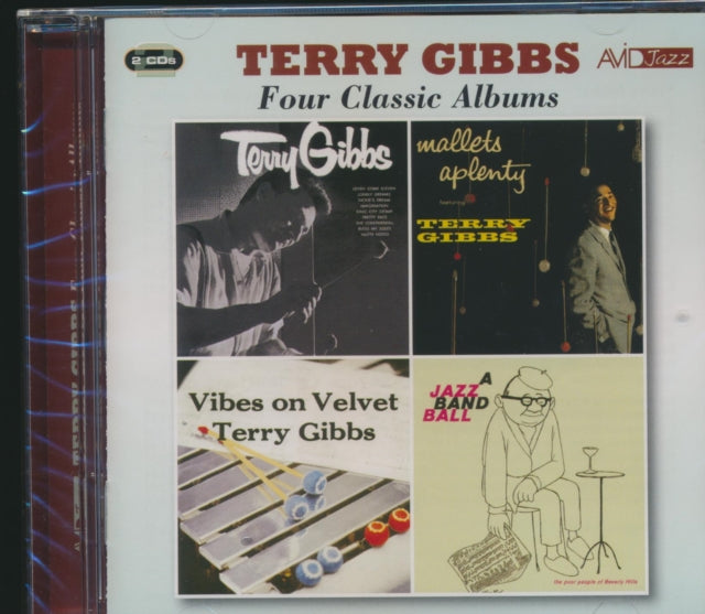 Terry Gibbs CD - Four Classic Albums (Terry Gibbs / Mallets A Plenty / Vibes On Velvet / A Jazz Band Ball)