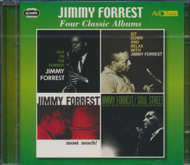 Jimmy Forrest CD - Four Classic Albums (Out Of The Forrest / Sit Down And Relax With Jimmy Forrest / Most Much / Soul Street)