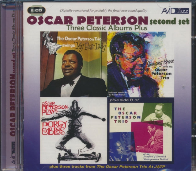 Oscar Peterson CD - Three Classic Albums Plus (Plays Porgy And Bess / Swinging Brass / My Fair Lady)