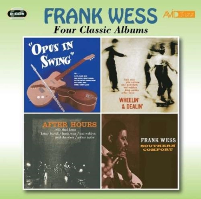 Frank Wess CD - Four Classic Albums (Opus In Swing / Wheelin' & Dealin' / After Hours / Southern Comfort)