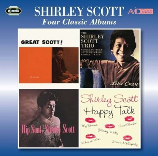 Shirley Scott CD - Four Classic Albums (Great Scott / Like Cozy / Hip Soul / Happy Talk)