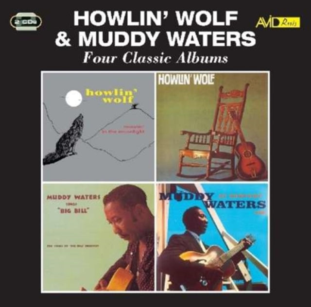 Howlin' Wolf / Muddy Waters CD - Four Classic Albums