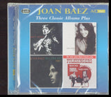 Joan Baez CD - Three Classic Albums Plus (Joan Baez / Joan Baez Vol 2 / In Concert - Part 1)
