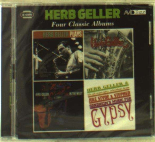 Herb Geller CD - Four Classic Albums (Plays / Sextette / Fire In The West / Plays Selections From Gypsy)