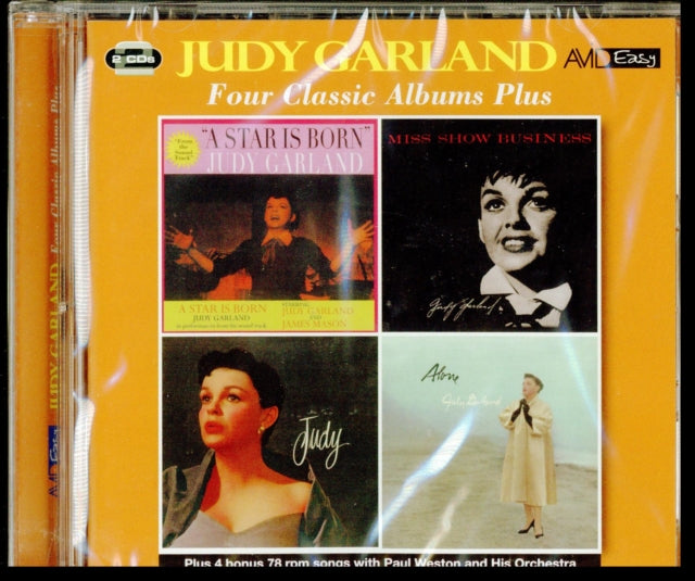 Judy Garland CD - Four Classic Albums Plus (A Star Is Born / Miss Show Business / Judy / Alone)