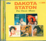 Dakota Staton CD - Five Classic Albums (The Late Late Show / Dynamic! / More Than The Most! / Crazy He Calls Me / Time To Swing)