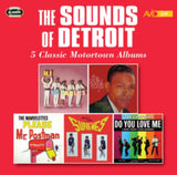 Miracles / Marvin Gaye / Marvelettes / Supremes / Contours CD - The Sounds Of Detroit - Five Classic Motortown Albums (Hi. Were The Miracles / The Soulful Moods Of / Please Mr Postman / Meet The Supremes / Do You Love Me)