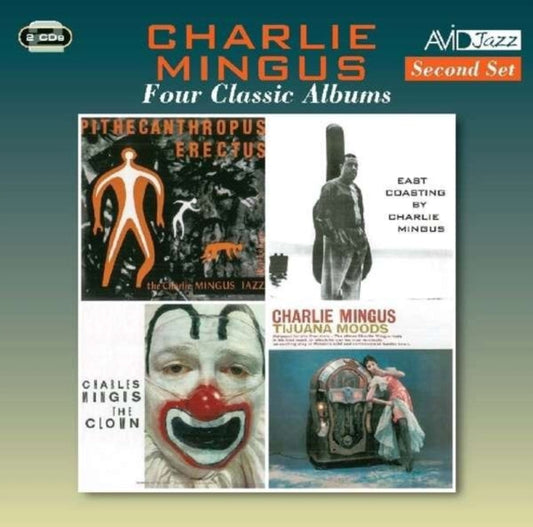 Charlie Mingus (Charles Mingus) CD - Four Classic Albums (Pithecanthropus Erectus / East Coasting / The Clown / Tijuana Moods)