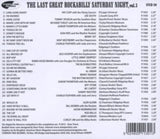 Various Artists CD - The Last Great Rockabilly Saturday Night