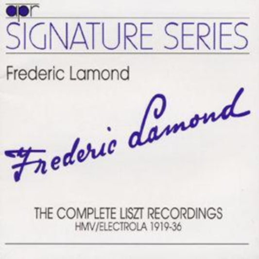 Various Artists CD - Frederic Lamondliszt Records