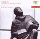 Chapelle Du Roi / Alexander Dix CD - Tallis - Lamentations Of Je
