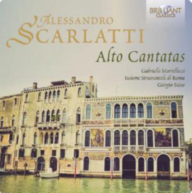 Gabriella Martellacci CD - A Scarlatti/Alto Cantatas