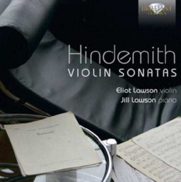 Eliot Lawson/Jill Lawson CD - Hindemith/Violin Sonatas