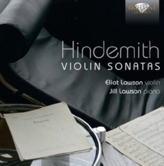 Eliot Lawson/Jill Lawson CD - Hindemith/Violin Sonatas
