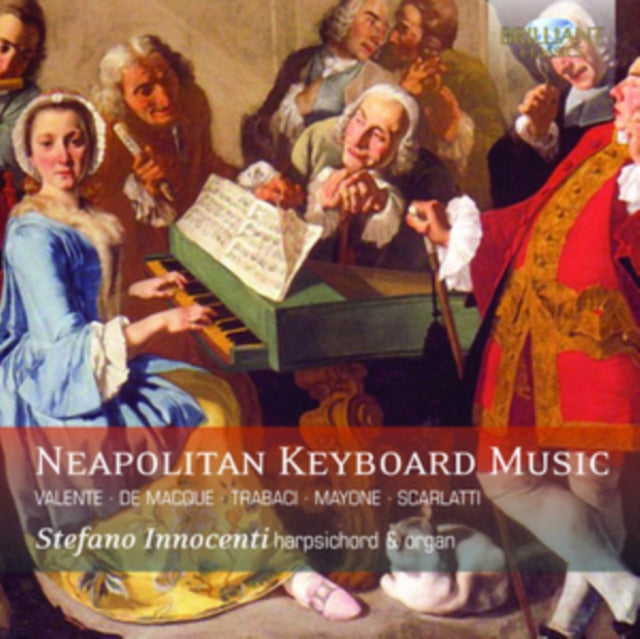 Stefano Innocenti. Harpsichord & Organ CD - Neapolitan Keyboard Music By Valente / De Macque / Trabaci / Mayone / Scarlatti
