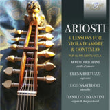Mauro Righini/Elena Bertuzzi/Ugo Nastrucci/Danilo Costantini CD - Ariosti: 6 Lessons For Viola Damore & Continuo