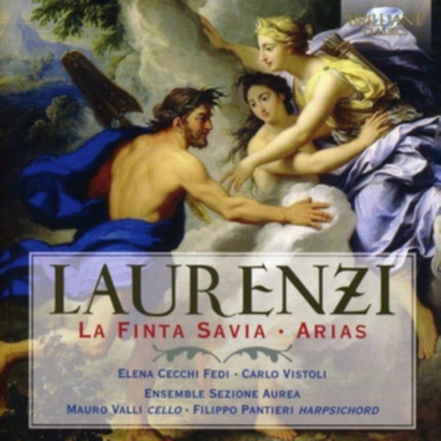 Ensemble Sezione Aurea / Filippo Pantieri CD - Laurenzi: La Finta Savia. Arias