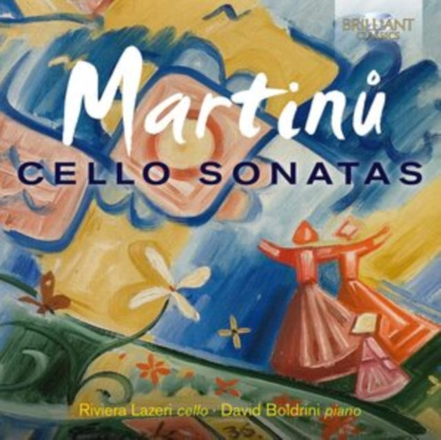 Riviera Lazeri / David Boldrini CD - Martinu: Cello Sonatas