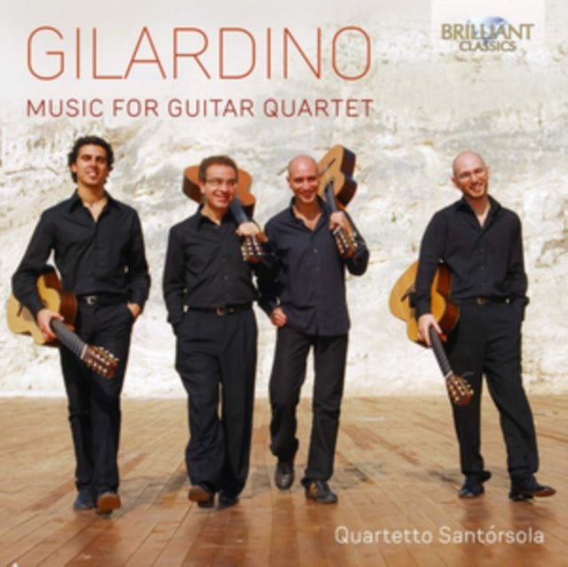 Quartetto Santorsola CD - Gilardino: Music For Guitar Quartet