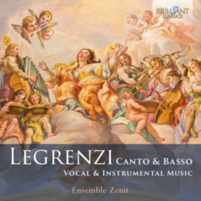 Ensemble Zenit CD - Legrenzi: Canto & Basso. Vocal & Instrumental Music