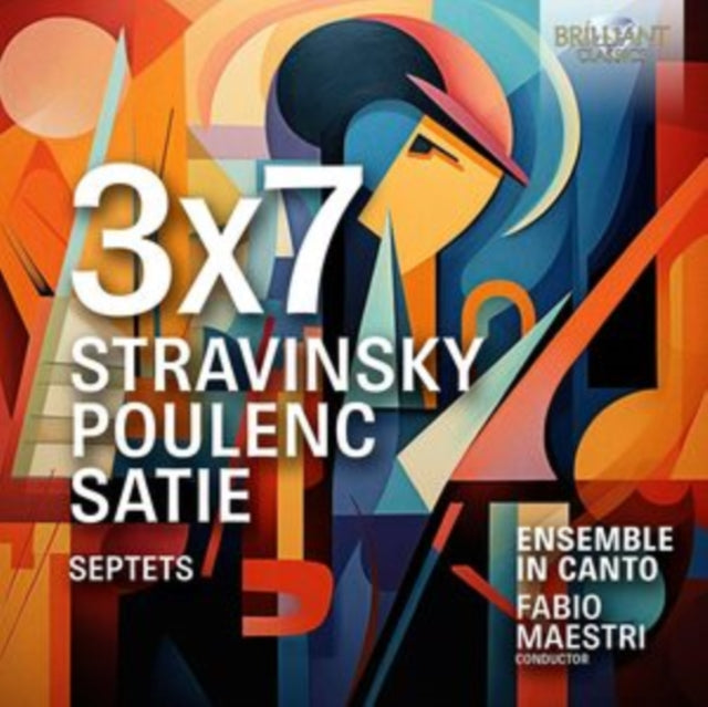 Italian Ensemble In Canto / Fabio Maestri CD - 3X7 / Stravinsky / Poulenc / Satie: Septets